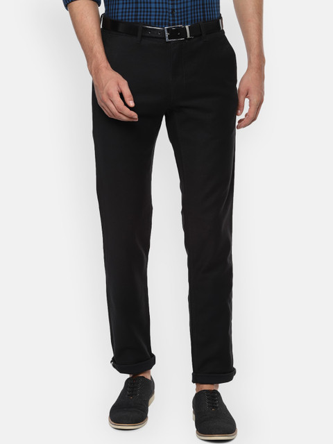 

Louis Philippe Sport Men Black Slim Fit Formal Trousers