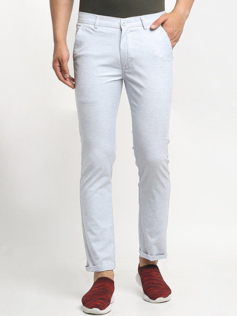 

Rodamo Men Blue Slim Fit Trousers