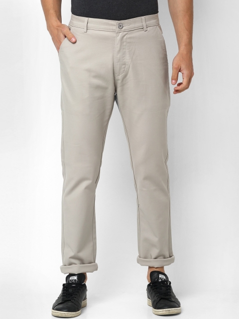 

Rodamo Men Grey Slim Fit Trousers