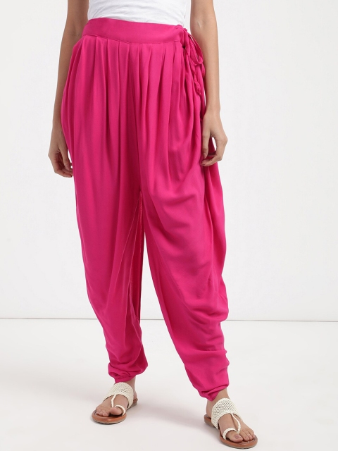 

V2 Value & Variety Women Pink Solid Harem Pants