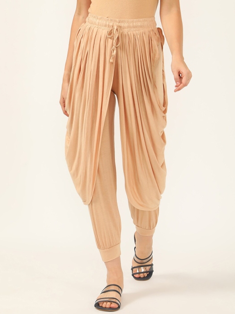 

V2 Value & Variety Women Beige Solid Harem Pants