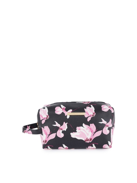 

Lapis O Lupo Women Black & Pink Printed Purse Clutch