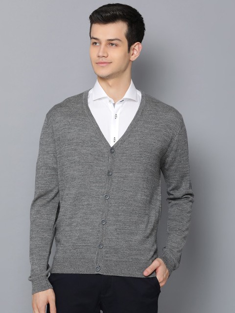 

Bruun & Stengade Men Grey Cardigan