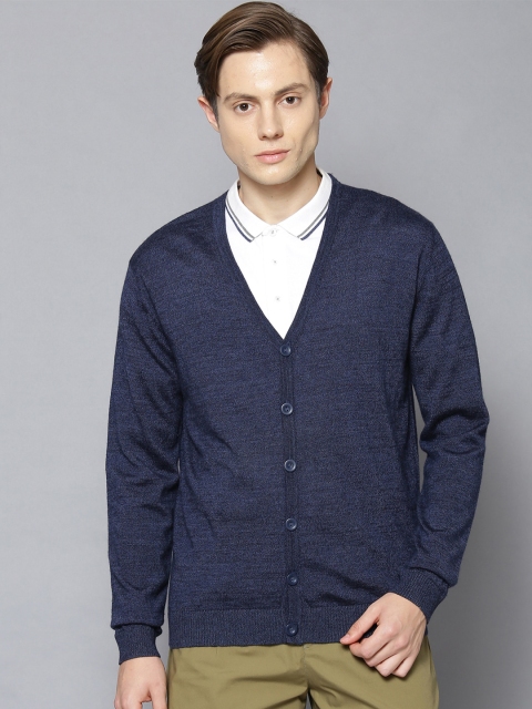 

Bruun & Stengade Men Navy Blue Cardigan