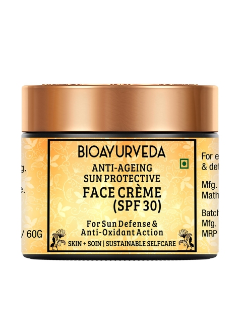 

BIOAYURVEDA Anti-Ageing Sun Protective SPF 30 Sustainable Face Cream 60 g