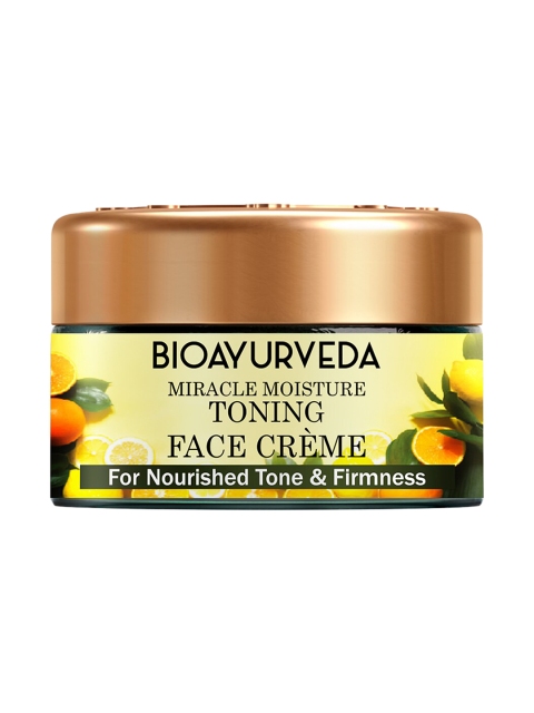 

BIOAYURVEDA Miracle Moisture Toning Sustainable Face Cream 20 g, Yellow