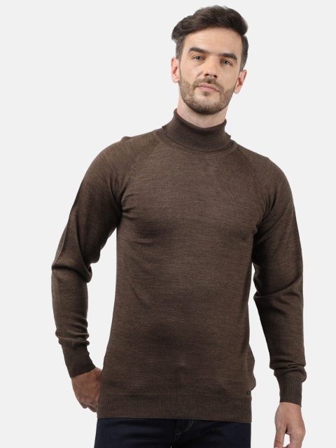 

Monte Carlo Men Brown Pullover Sweater