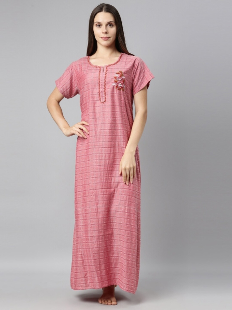 

GOLDSTROMS Pink Printed Maxi Nightdress