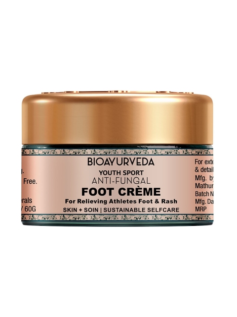 

BIOAYURVEDA Youth Sport Sustainable Anti-Fungal Foot Creme 20 g, Beige