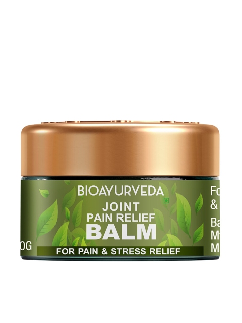 

BIOAYURVEDA Sustainable Joint Pain Relief Balm 20 g, Green