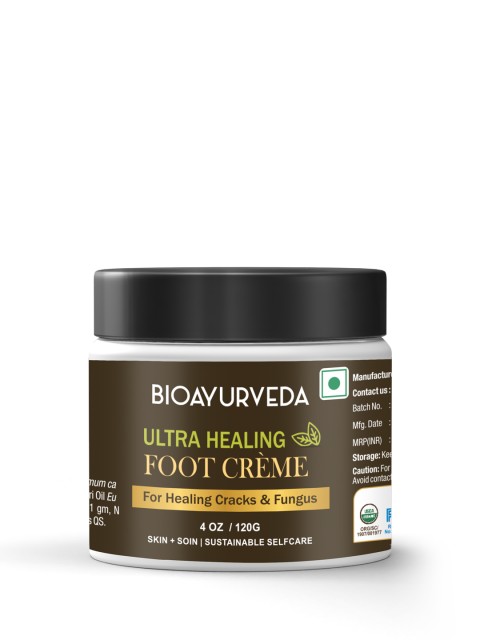 

BIOAYURVEDA Ultra Healing Sustainable Foot Creme 120 g, Brown