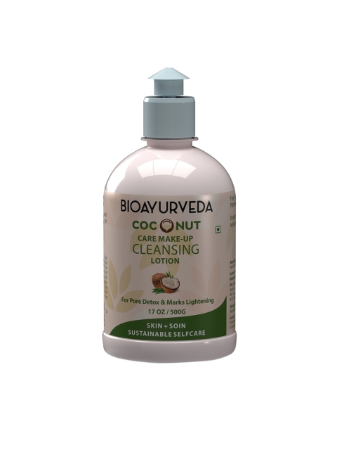 

BIOAYURVEDA Coconut Care Make-Up Sustainable Cleansing Lotion 500 g, White