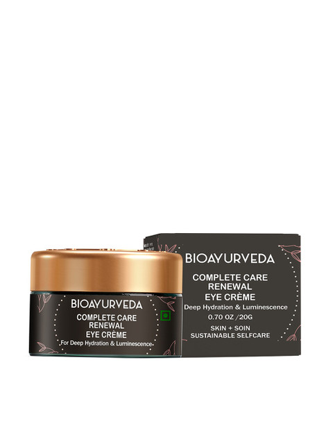 

BIOAYURVEDA Complete Care Sustainable Renewal Eye Creme 20 g, Black
