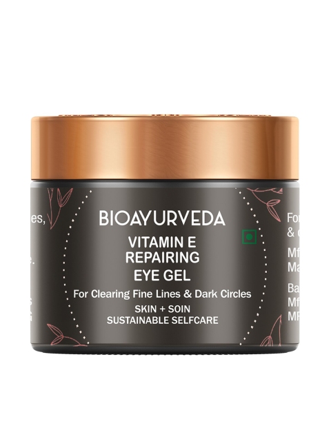 

BIOAYURVEDA Sustainable Vitamin E Repairing Eye Gel 60 g, Black