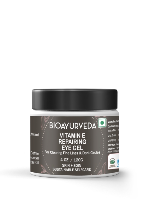 

BIOAYURVEDA Sustainable Vitamin E Repairing Eye Gel 120 g, Black
