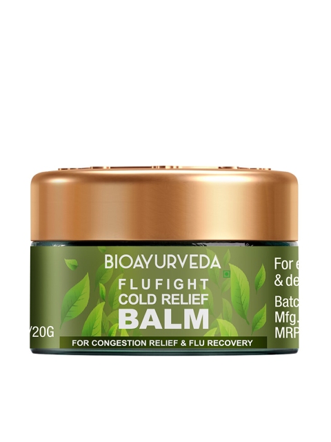 

BIOAYURVEDA Sustainable Flu Fight Cold Relief Balm 20 g, Green