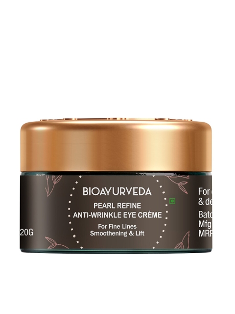 

BIOAYURVEDA Pearl Refine Sustainable Anti-Wrinkle Eye Creme 20 g, Black