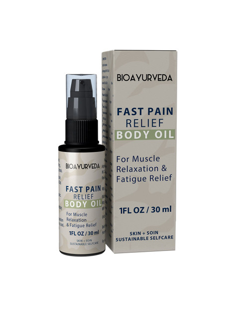 

BIOAYURVEDA Fast Pain Relief Body Oil 30 ml, Off white