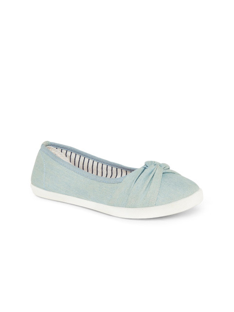

Forever Glam by Pantaloons Women Blue Slip-On Sneakers