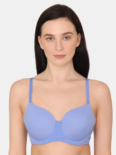 

Zivame Blue T-shirt Bra-Underwired Lightly Padded ZI10TQCOREABLUE