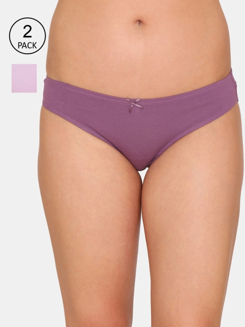 

Zivame Women Pack Of 2 Assorted Bikini Briefs