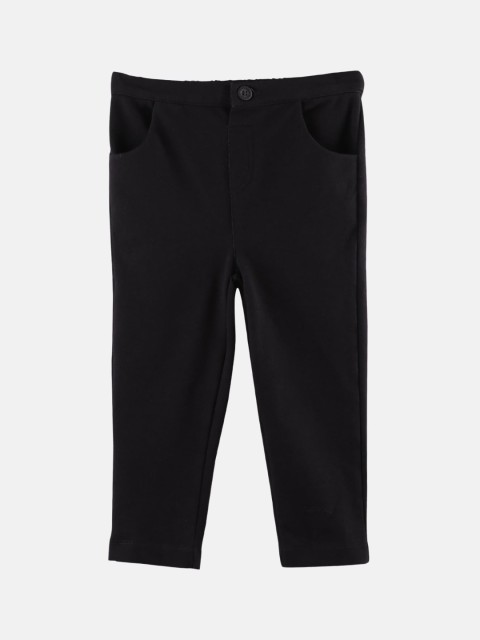 

Beebay Girls Black Solid Trousers
