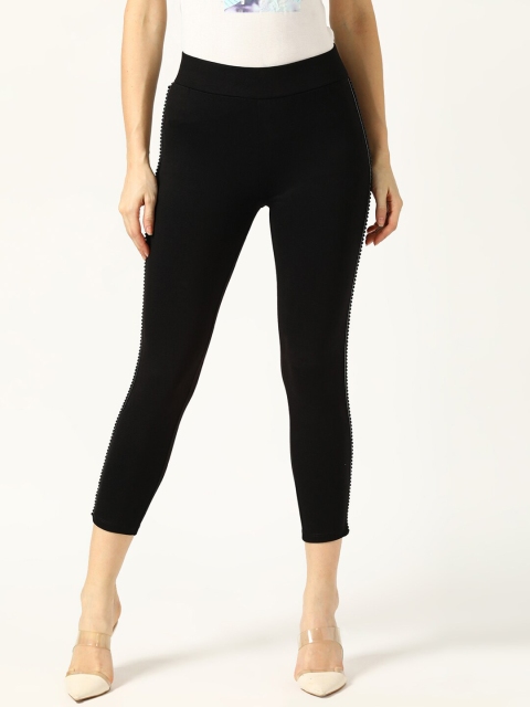 

V2 Value & Variety Women Black Solid Treggings