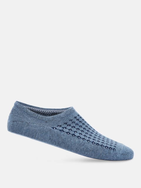 

Ajile by Pantaloons Men Blue Patterned Shoe Liners