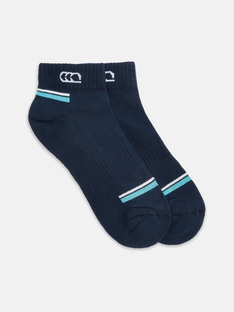 

Ajile by Pantaloons Men Navy Blue Solid Ankle-Length Socks