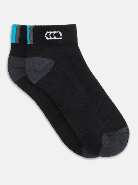 

Ajile by Pantaloons Men Black Solid Ankle-Length Socks