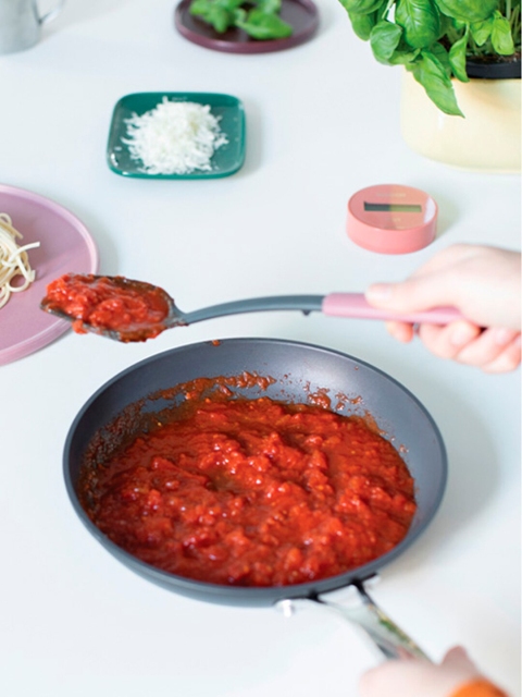 

Brabantia Charcoal Grey & Pink Serving Spoon Plus Spatula
