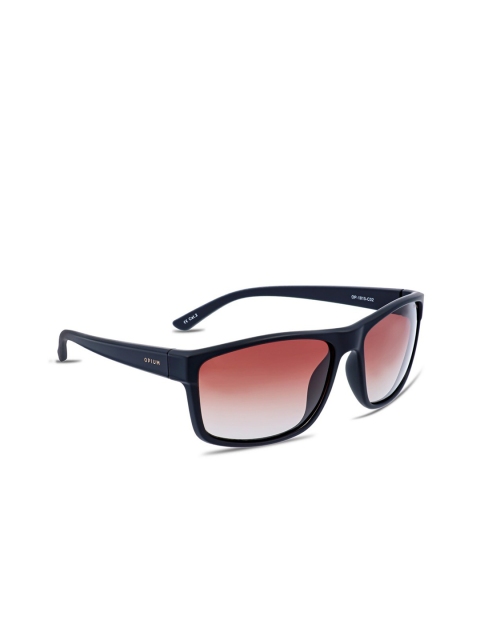 

OPIUM Men Brown Lens & Black Wayfarer Sunglasses With UV Protected Lens-OP-1815-C02