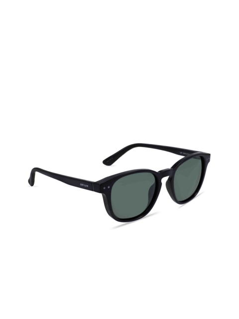 

OPIUM Men Green Lens & Black Polarised Wayfarer Sunglasses OP-1810-C01-Black