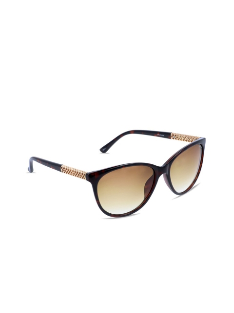 

OPIUM Women Brown Lens & Brown Cateye Sunglasses UV Protected Lens-OP-1479-C02