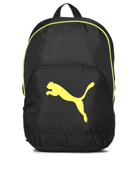 

PUMA Unisex Black Printed Team Cat Backpack