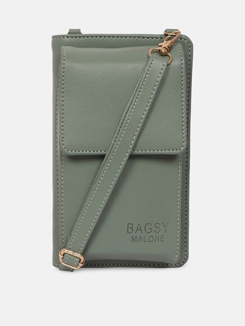 

Bagsy Malone Green Regular Mobile Sling Bag