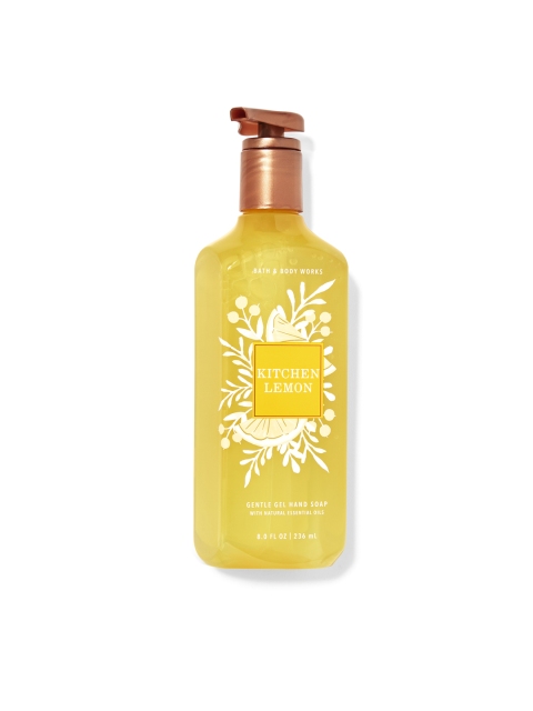 

Bath & Body Works Kitchen Lemon Gentle Gel Hand Soap 236 ml, Yellow