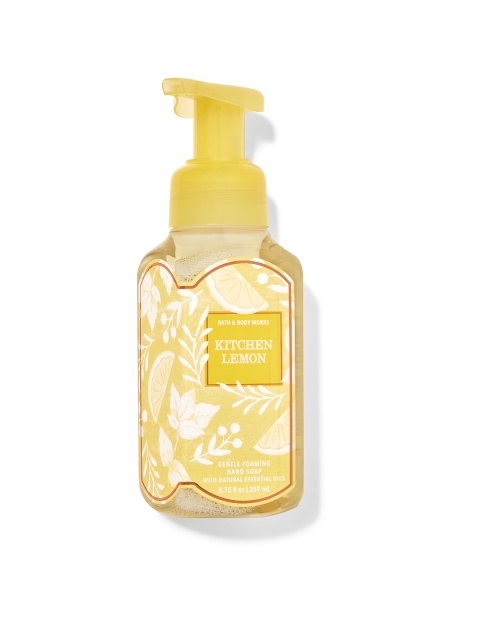 

Bath & Body Works Kitchen Lemon Gentle Foaming Hand Soap 259 ml, Yellow