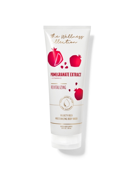 

Bath & Body Works Pomegranate Extract Moisturizing Body Wash 296 ml, White