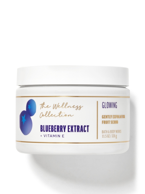 

Bath & Body Works Blueberry Extract Gently Exfoliating Fruit Scrub 326 g, White