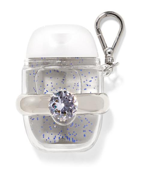 

Bath & Body Works Silver-Toned Embellished PocketBac Holder