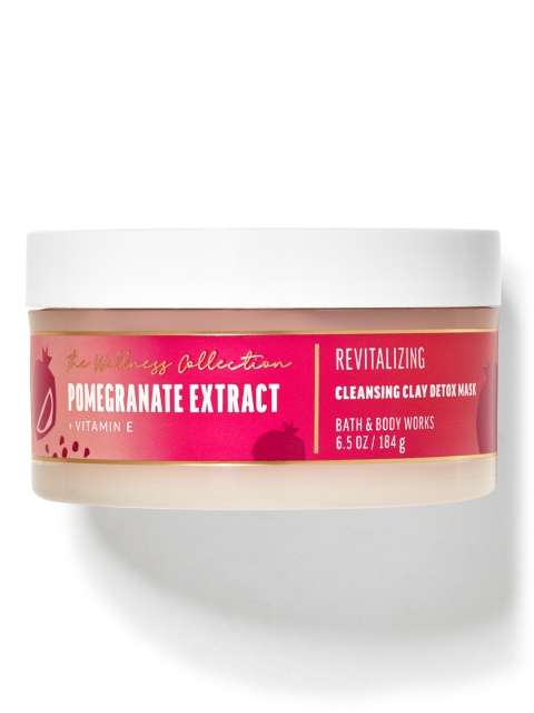 

Bath & Body Works Women Pomegranate Extract Cleansing Clay Detox Mask 184 g, Pink