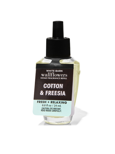 

Bath & Body Works Cotton & Freesia Wallflowers Fragrance Refill, White