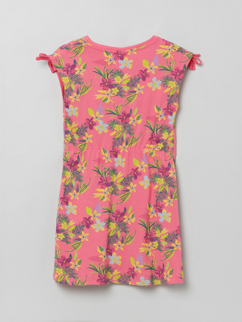 

max Rust Floral A-Line Dress
