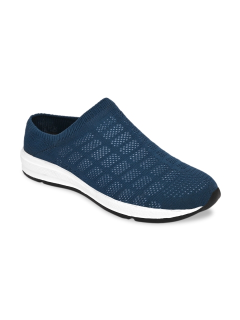 

Giorgio Men Navy Blue Textured Slip-On Sneakers