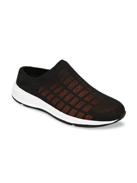 

Giorgio Men Black Woven Design Slip-On Sneakers