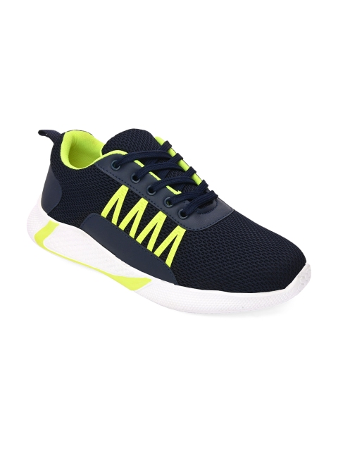 

Giorgio Men Navy Blue Mesh Running Shoes