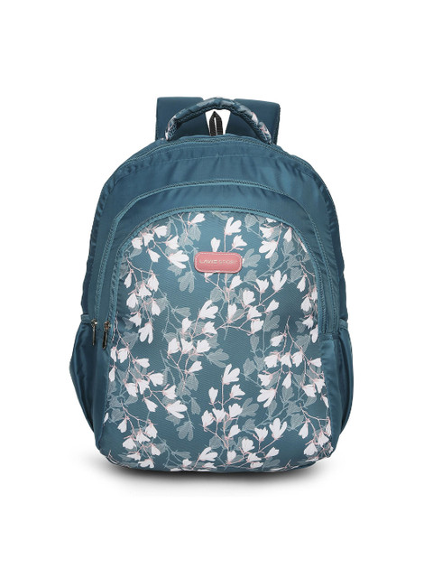 

LAVIE SPORT Unisex Teal & Grey Graphic Backpack