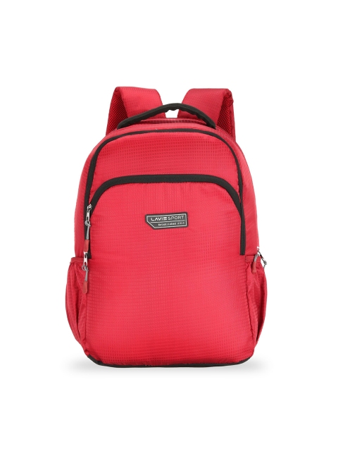

LAVIE SPORT Unisex Red Solid Backpack
