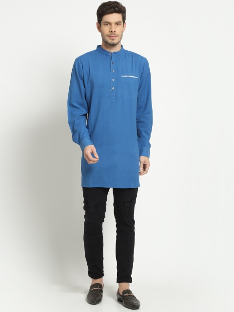 

Ekmatra Men Blue Kurta